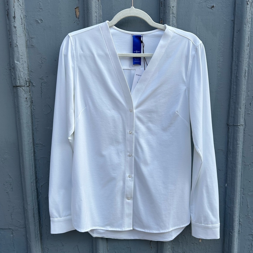 Kit & Ace Going Places Blouse, BNWT, Small
